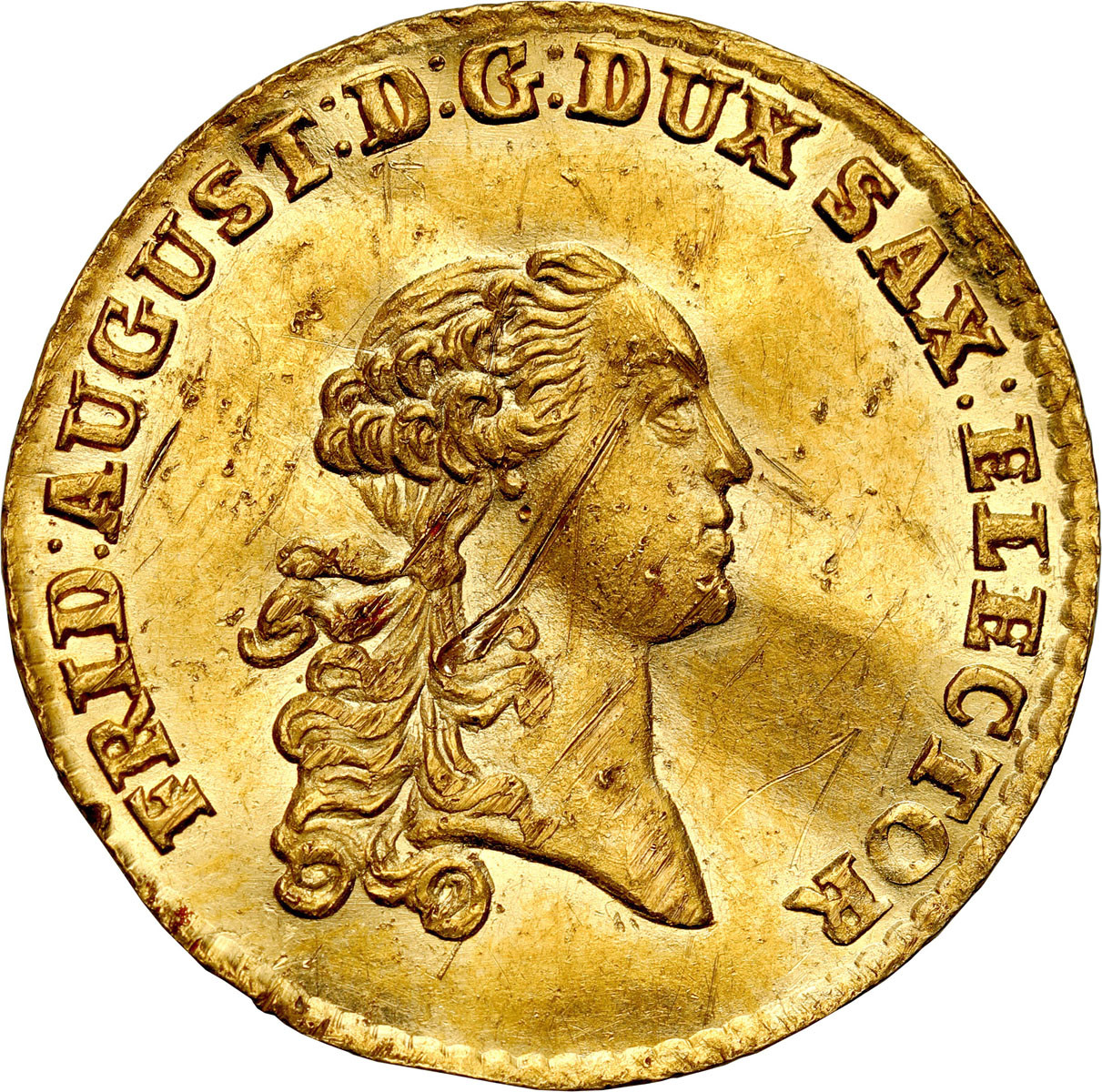 Niemcy, Saksonia. Friedrich August III (I). (1763-1827). Dukat 1764, Lipsk